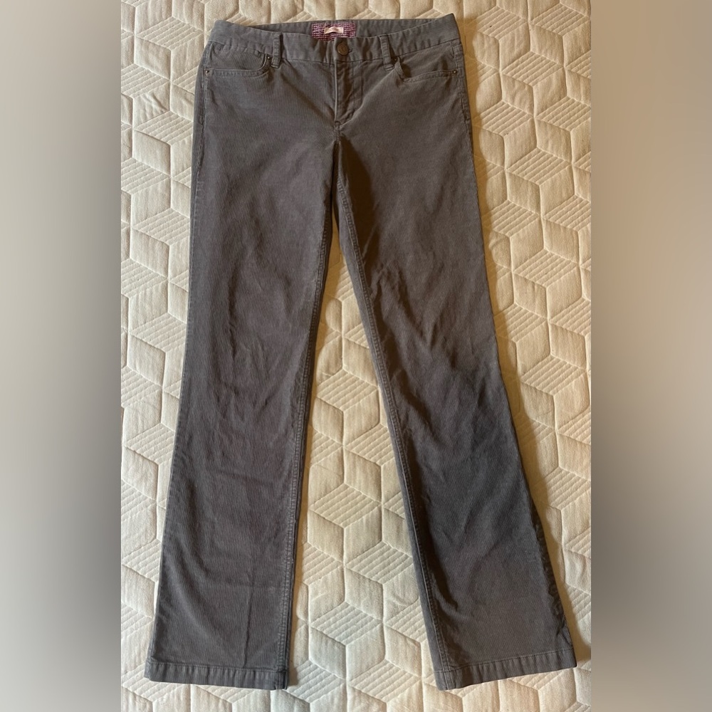 J. Crew Gray Bootcut Corduroy Pants Size 29R